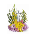 Teleflora's Crystal Cross Bouquet