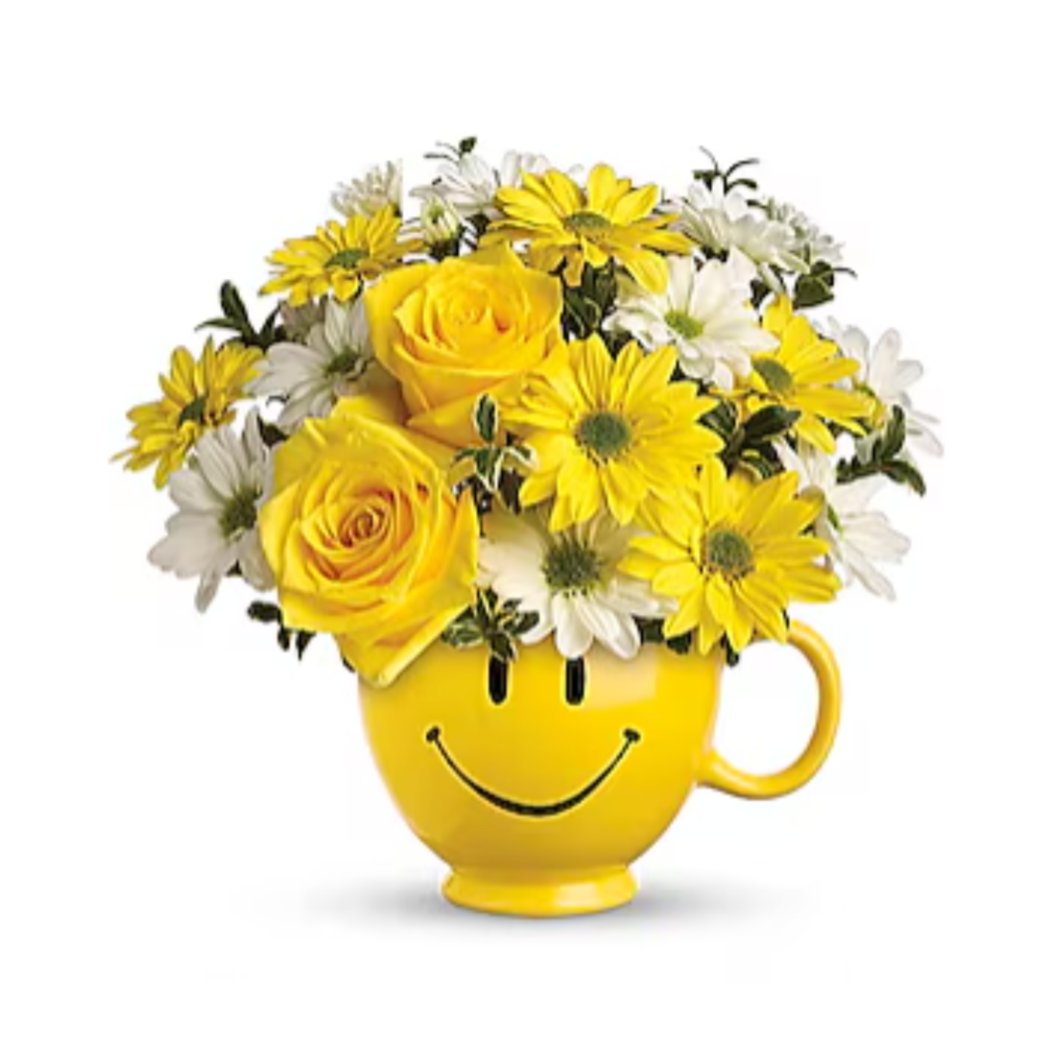 Teleflora's Be Happy Bouquet with Roses