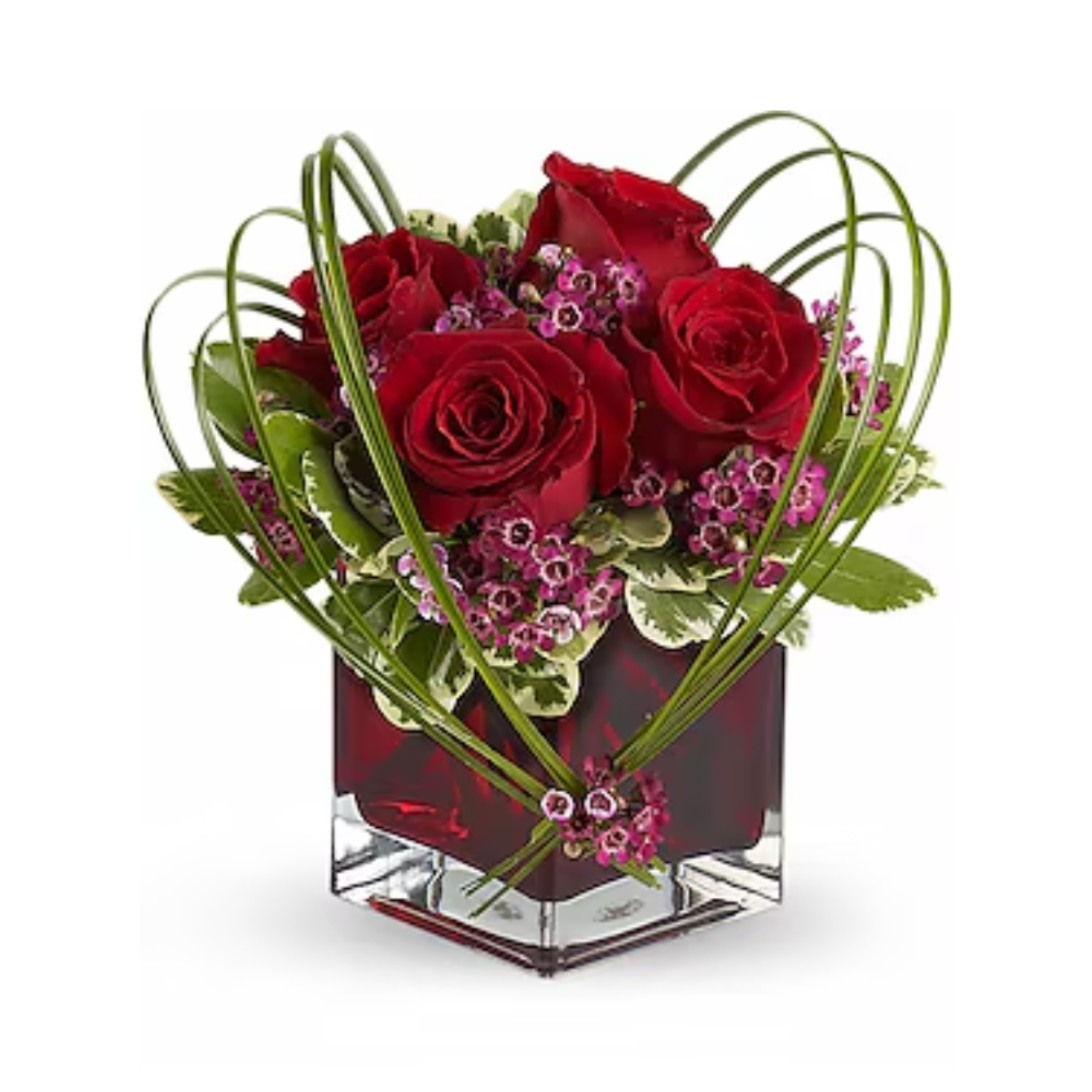 Teleflora's Sweet Thoughts Bouquet with Red Roses
