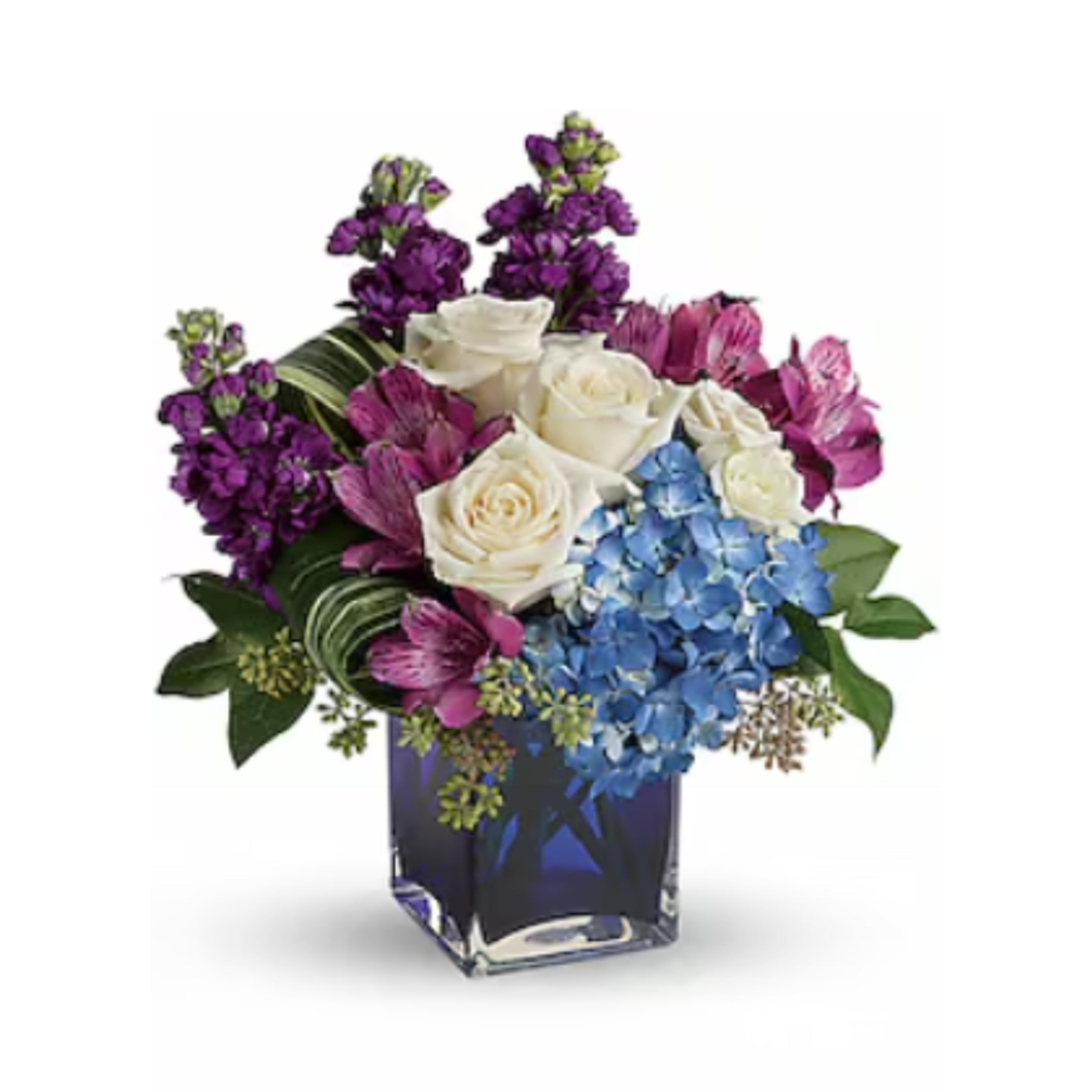 Teleflora's Portrait in Purple Bouquet