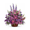 Gracious Lavender Basket